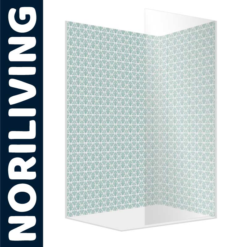 Dekorative Sichtschutzwand mit geometrischem Muster - Noriliving Sichtschutzwand mit geometrischem Muster von Noriliving